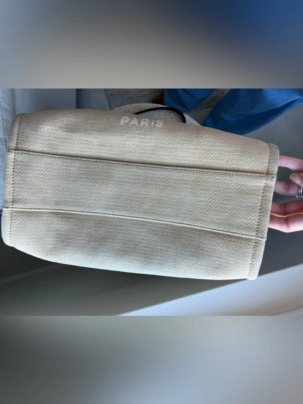 CHANEL Beige Deauville Tote - Small
